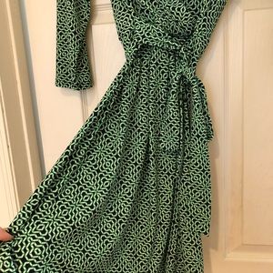 liz claiborne wrap dress